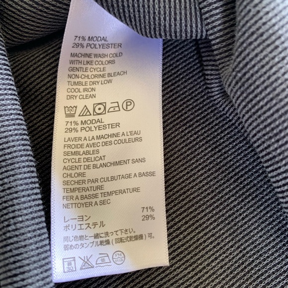 Solid Short Sleeve Crew Neck Knit Jersey T-Shirt - Picture 9 of 12